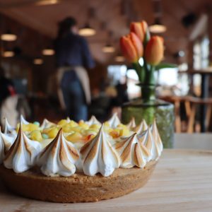 Appel-citroen bavaroise taart (5 personen)